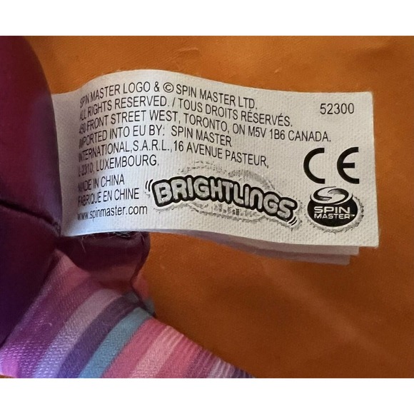 Brightlings Interactive Singing & Talking‎ 15 inch Plush Doll Spin Master Purple - Picture 4 of 4